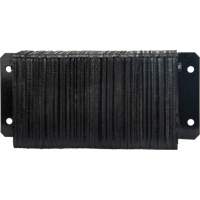 Laminated Dock Bumpers, Horizontal, Rubber, 24" W x 4" D x 12" H - KLETON 