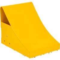 Cales-roue pour la glace, Acier, Jaune, 8-1/16" la x 10-5/8" p x 8-13/16" h - KLETON 
