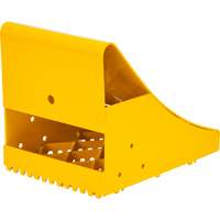 Cales-roue pour la glace, Acier, Jaune, 8-1/16" la x 10-5/8" p x 8-13/16" h - KLETON 
