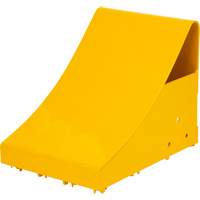 Cales-roue pour la glace, Acier, Jaune, 8-1/16" la x 10-5/8" p x 8-13/16" h - KLETON 