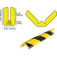 W Profile 5M Edge Protection Bumper Guard, 16.42' (5 m) Long - Knuffi 60-6900