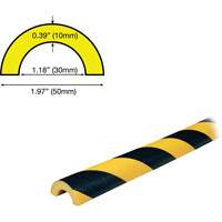 R30 Profile 5M Pipe Protection Bumper Guard, 2' (0.6096 m) Long - Knuffi 60-6792