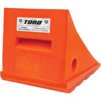 Cale-roue polyvalente de 35 tonnes, Ur&eacute;thane, Orange - TORO WC-UO650
