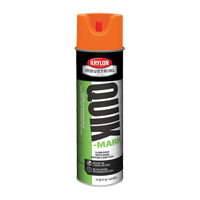 Industrial Quik-Mark Water-Based Overhead Marking Paint, 17 oz., Aerosol Can - Krylon Industrial K04003000