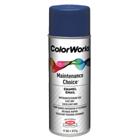 &eacute;mail Maintenance Choice, Bleu marin, Brillant, 11 oz, Canette a&eacute;rosol - Colorworks CWBK01107