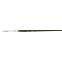 Pinceau &agrave; lettre de forme ronde pour le marquage, Largeur de la brosse de 1/8", Soie de chameau, Manche &agrave; Bois - Osborn 0007402400