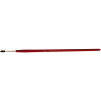 Pinceau de forme ronde pour marquage, Largeur de la brosse de 3/16", Soie de chameau, Manche &agrave; Bois - Osborn 0007400300