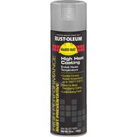 High Heat Spray Paint, Silver/Aluminum, Gloss, 15 oz., Aerosol Can - Rust-Oleum V2116838