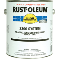 Peinture pour traçage de ligne pour zone de circulation System 2300, Jaune, Gallon - Rust-Oleum 2348402