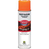 Water Based Marking Paint, 17 oz., Aerosol Can - Rust-Oleum 264697