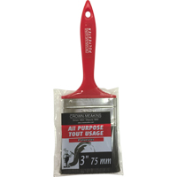 Pinceau en polyester tout usage, Polyester, Manche Plastique, Largeur de 3" - Crown-Meakins AP020330