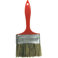 Pinceau en soies grises industriel, Soies, Manche Plastique, Largeur de 4" - Crown-Meakins I010340