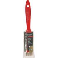 Pinceau classique, Polyester, Manche Plastique, Largeur de 1" - Crown-Meakins CL029151