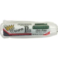 Professional Lint-Free Paint Roller Cover, 6 mm (1/4") Nap, 240 mm (9-1/2") L - Crown-Meakins 129195P