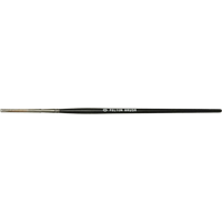 Pinceau plat pour artiste, Largeur de la brosse de 6 mm, Martre rouge, Manche &agrave; Bois - Felton Brushes 4RS
