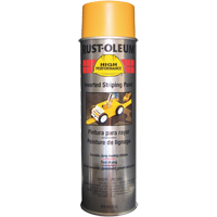 Peinture de traçage en a&eacute;rosol syst&egrave;me 2300 haute performance applicable en position invers&eacute;e, Jaune, 18 oz, Canette a&eacute;rosol - Rust-Oleum 2348838V