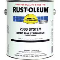 Peinture pour traçage de ligne pour zone de circulation System 2300, Jaune, 5 gal., Gallon - Rust-Oleum 2348300