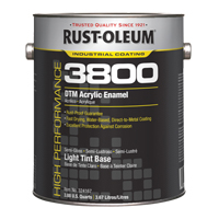 3800 High-Performance DTM Acrylic Enamel, Gallon, Tint Base - Rust-Oleum 324167