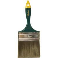 Premier Series Paint Brush, Polyester, Plastic Handle, 4" Width - Richard 80404