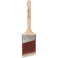 Master Angle Sash Brush, Poly/Nylon, Wood Handle, 3" Width - Bestt Liebco 552566500