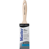 Pinceau pour moulures et murs Master, Poly/nylon, Manche Bois, Largeur de 2" - Bestt Liebco 552565300
