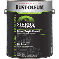 Sierra Performance Beyond Acrylic Enamel, Gallon, Tint Base - Rust-Oleum 208052
