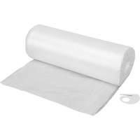 Toile de protection, 400' lo x 9' la, Plastique - Outils Aurora 