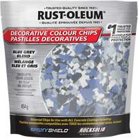Decorative Colour Chips, 474 g, Bag, Blue Grey Blend - Rust-Oleum N238469