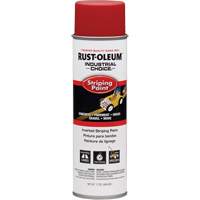 Peinture pour traçage de ligne &agrave; l'envers du syst&egrave;me S1600, Rouge, Canette a&eacute;rosol - Rust-Oleum 1665838