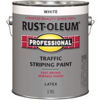 Peinture pour traçage de lignes de circulation, Blanc, 3,78 L, Cruche - Rust-Oleum 303501