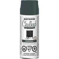 Peinture &agrave; craie, Canette a&eacute;rosol, Charbon - Rust-Oleum 302821