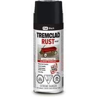 Peinture antirouille &agrave; base dhuile Tremclad, Noir, Tr&egrave;s mat, Canette a&eacute;rosol - Rust-Oleum 27048B522