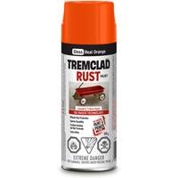 Peinture antirouille &agrave; base dhuile Tremclad, Orange r&eacute;el, Brillant, Canette a&eacute;rosol - Rust-Oleum 27007B522