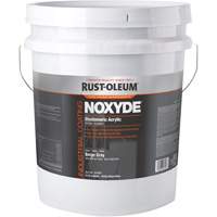 Noxyde Elastomeric Acrylic Coating, 5 gal., Pail, Grey - Rust-Oleum 283088