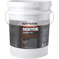 Noxyde Elastomeric Acrylic Coating, 5 gal., Pail, Black - Rust-Oleum 283091