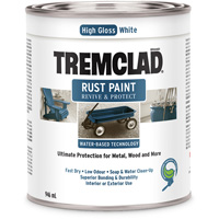 Tremclad&reg; Water-Based Rust Paint, 946 ml, Can, White - Rust-Oleum 26025WB504