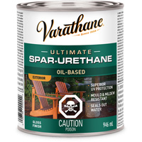 Varathane&reg; Diamond Wood Finish&reg; Coating, 946 ml, Clear, Gloss - Rust-Oleum Y9241