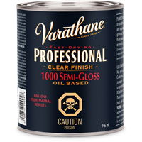 Fini professionnel Varathane, 946 ml, Transparent, Semi-brillant - Rust-Oleum Y100041