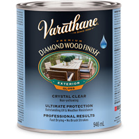 Fini diamant pour bois Varathane ext&eacute;rieur, 946 ml, Transparent, Brillant - Rust-Oleum Y250041