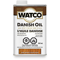 Watco&reg; Danish Oil, 947 ml, Dark Walnut, Transparent - Rust-Oleum Y65841H