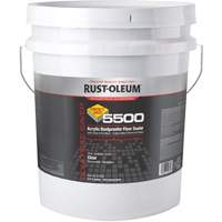 5500 System Acrylic Dustproofer Floor Sealer, 5 gal., Water-Based, Transparent, Clear - Rust-Oleum 251283