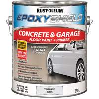 Peinture de plancher en b&eacute;ton EpoxyShield, 3,55 L, &agrave; l'eau, Satin, Base &agrave; teinter - Rust-Oleum N239135