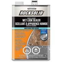 RockSolid&reg; Wet Look Sealer, 3.78 L, Solvent-Based, High-Gloss, Clear - Rust-Oleum 303654