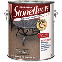 Rev&ecirc;tement de b&eacute;ton d&eacute;coratif Stoneffects, 3,78 L, Textur&eacute;, Beige - Rust-Oleum 270836