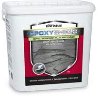 Mat&eacute;riau de remplissage de d&eacute;pression et de nivellement pour asphalte EpoxyShield, Seau, Noir - Rust-Oleum 266286