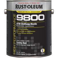9800 System DTM Urethane Mastic, 1 gal., Safety Red, High-Gloss - Rust-Oleum 204004