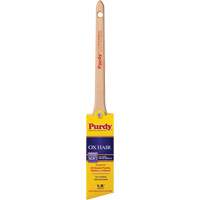 Ox-O-Angular Brush, Ox Hair, Wood Handle, 1-1/2" Width - Purdy 144296015