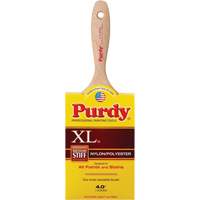 XL Sprig Paint Brush, Poly/Nylon, Wood Handle, 4" Width - Purdy 144380340