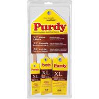 XL Paint Brush Multi-Pack, Poly/Nylon, Wood Handle - Purdy 140853100