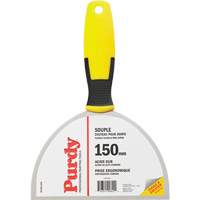 Contractor Flexible Joint Knife, High-Carbon Steel Blade, 6" Wide, Plastic Handle - Purdy 14A900360